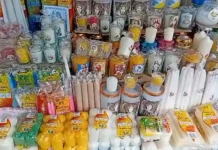 Pista Minatay: Presyo sang kandila sa atubang sang Central Market, nagsaka sang P5-P10 per pack