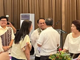 DOJ Secretary Frederick A. Vida, dinapit nga bisita sa signing sang deed of donation ceremony sa duta nga para sa justice center sa Iloilo