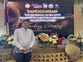 VM Losaria, ginpabugal ang madinalag-on nga pagpatigayon sang Regional Legislative Immersion and Parliamentary Excellence Derby