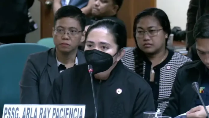 Police Staff Sergeant Arla Ray O. Paciencia