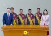 Tau Mu Kappa Tresmanos Kamarada fraternity and sorority, liwat nga magapakigbahin sa Dugong Bombo