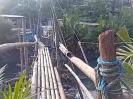 P5 nga ginapabayad sa pagtabok sa tatay sa Brgy. Ingore, La Paz, ginagamit para sa maintance suno sa tag-iya