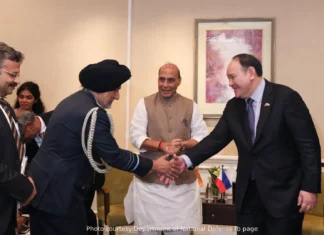 Teodoro, personal nga gin-welcome ang mga delegado sa ASEAN defense talks magluwas sa tiglawas sang China