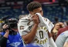 Haliburton, emosyonal sa iya pagbalik sa hampang sa Pacers matapos ang Achilles injury