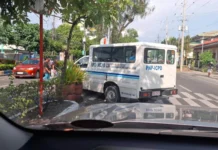 ICPO kag ICTTMO, verbal agreement lamang ang basehan sa pagpahanugot sa mga patrol vehicle sang kapulisan nga magliko sa pedestrian lane sa General Luna Street, Iloilo City