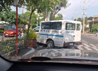 ICPO kag ICTTMO, verbal agreement lamang ang basehan sa pagpahanugot sa mga patrol vehicle sang kapulisan nga magliko sa pedestrian lane sa General Luna Street, Iloilo City
