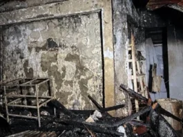 Abandonado nga balay sa Mandurriao, nasunog; halit naglab-ot sa ₱𝟮𝟯𝟴𝗞