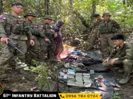 Anay katapo sang rebelde, nagsungka sa militar; Ginatagu-an sang ila armas sa Leon, gintudlo