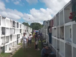 Pagpangpinta kag pagpalimpyo sa pansyon sa Jaro Catholic Cemetery, tubtob na lamang subong nga adlaw, Oktubre 31