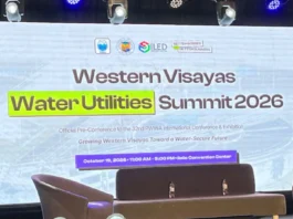 Dr. Rogelio M. Florete, ginpakigbahin ang importansya sang tubig sa ginpatigayon nga Western Visayas Water Utilities Summit 2026