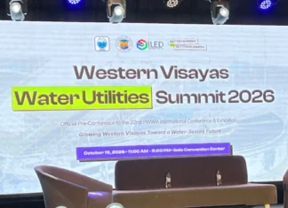 Dr. Rogelio M. Florete, ginpakigbahin ang importansya sang tubig sa ginpatigayon nga Western Visayas Water Utilities Summit 2026