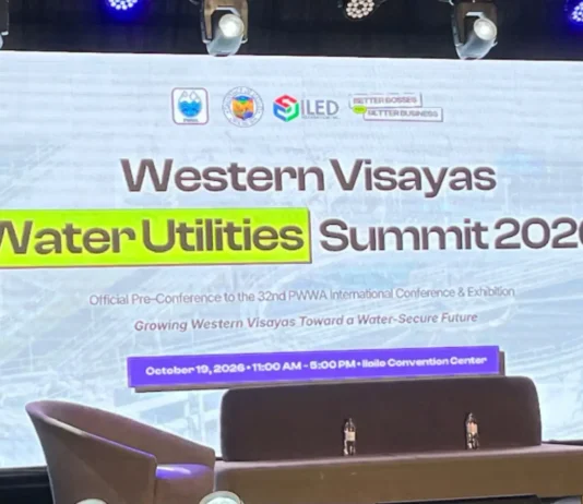 Dr. Rogelio M. Florete, ginpakigbahin ang importansya sang tubig sa ginpatigayon nga Western Visayas Water Utilities Summit 2026