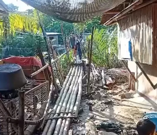 Taytay nga ginagamit sa Brgy. Ingore tabok sa Brgy Ticud sa distrito sang La Paz, daku ang bulig apisar nga may bayad suno sa kagawad