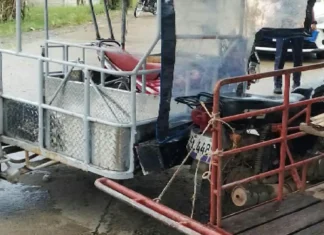 Duha ka tricycle sa Barangay Sto. Tomas, Passi, nagbungguanay