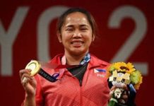 Hidilyn ginpabugae ro bilog team sa anang kadaeag-an