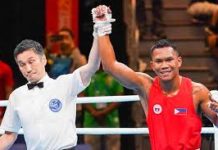 Boxer Eumir Marcial magakinahangean eamang it daywang daog ag makakuhit eon it Olympic medal