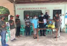 Security guard sa sangka pawnshop sa banwa it New Washington, gina-uean it pagdayaw bangud sa anang kabaganihan