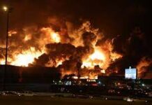 Storage it Saudi Aramco tinamaan it Houthi attack, nagtuga it grabeng sunog