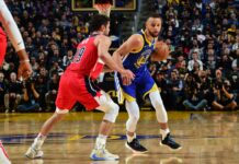 Warriors ginpiyerdi ro Wizards sa kaugalingon nga court sa score nga 126-112