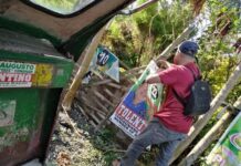 Mga campaign paraphernalias ni SB Tolentino, napangkakas eon