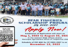 BFAR-Aklan, nag-umpisa eon sa pagbaton it aplikasyon para sa Fisheries Scholarship Program