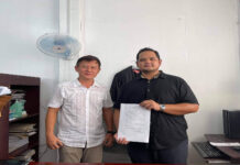 Pormal eon nga nagpanumpa bilang bag-ong alkalde it banwa it Makato si Ramon Legaspi III 