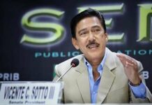 Sotto, nagpakigbahin it sueundanan sa pagpili it bag-ong pinuno it Senado