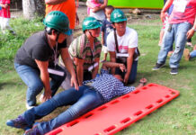 Disaster response training sa mga pamatan-on