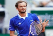 Medvedev sueod eon sa 2nd round it French Open