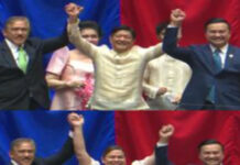 President-elect Bongbong Marcos ag Vice-President-elect Sara Duterte pormal eon nga ginproklama