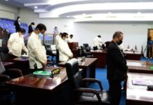 Mga board members nga magatapos eon ro termino sa Hunyo 30, ginpasidunggan