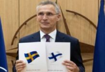 NATO chief paga-pueungon ro mga lider it Sweden, Finland ag Turkey