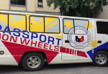 Mga kalibonhon, eubus ro pasaeamat sa passport on wheels it DFA pinaagi sa inisyatibo it LGU