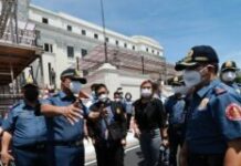 7-K pulis igadeploy sa National Museum para magtao it seguridad sa inauguration ni Pres-elect Bong Bong Marcos