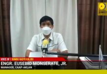 Engr. Monserate, nakataeana nga igabutang bilang acting Area VII CAAP manager