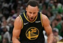Stephen Curry nagbuhos it 43-pts para piyerdihon it Warriors ro serye sa Boston, 2-2 sa NBA Finals