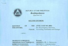 Sandiganbayan, ginmanduan ro mga Marcoses nga magpresenta it mga ebidensiya sa ill-gotten wealth