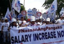 Pagpataas sa suweldo it mga manugturo, igaduso it pilang ka mga mamalidha