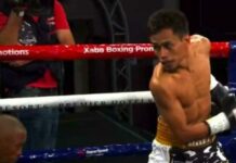 Unbeaten Pinoy boxer Dave ‘Doberman’ Apolinario na-knock out sa 1st-round si Buthelezi para masikyar ro IBO flyweight title