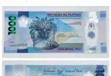 Ro P1,000 pesos nga polymer bills