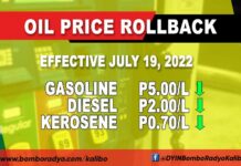  Sa pihak it igapatuman nga oil price rollback makaron nga adlaw it martes, mas manaba pa gid nga presyo it produktong petrolyo , gina-apela it sangka transport group