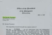 Permanenteng bisa it birth, death ag marriage certificates, laye eon