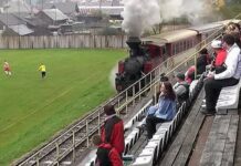 Football stadium nga may riles it tren, makit-an sa Slovakia!