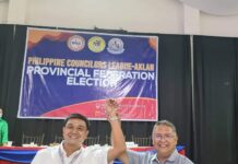 New Washington SB Member Rolly Equiña, pormal eon nga nag-pungko sa pwesto bilang presidente it Philippine Councilog League Aklan chapter