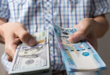 Ginakabaeak-an nga mas pang magasadsad sa 60 pesos ro pagbaeayluhan it piso sa kada dolyar 