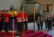 Bilog nga Britanya masako eon para sa state funeral ni Queen Elizabeth