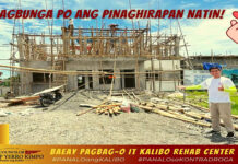 Konstruksyon it Community Based Rehabilitation Center sa banwa it Kalibo, nag-umpisa eon