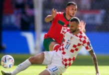 Hampang sa tunga it Morocco ag Croatia, nagtapos sa patas nga 0-0