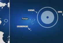 Magnitude 7.9 nga linog, na-eksperyensyahan sa Tonga