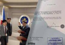 Pangueong Marcos, gintaeana si ex-Supreme Justice Dante Tinga bilang Development Bank of the Philippines acting chairman